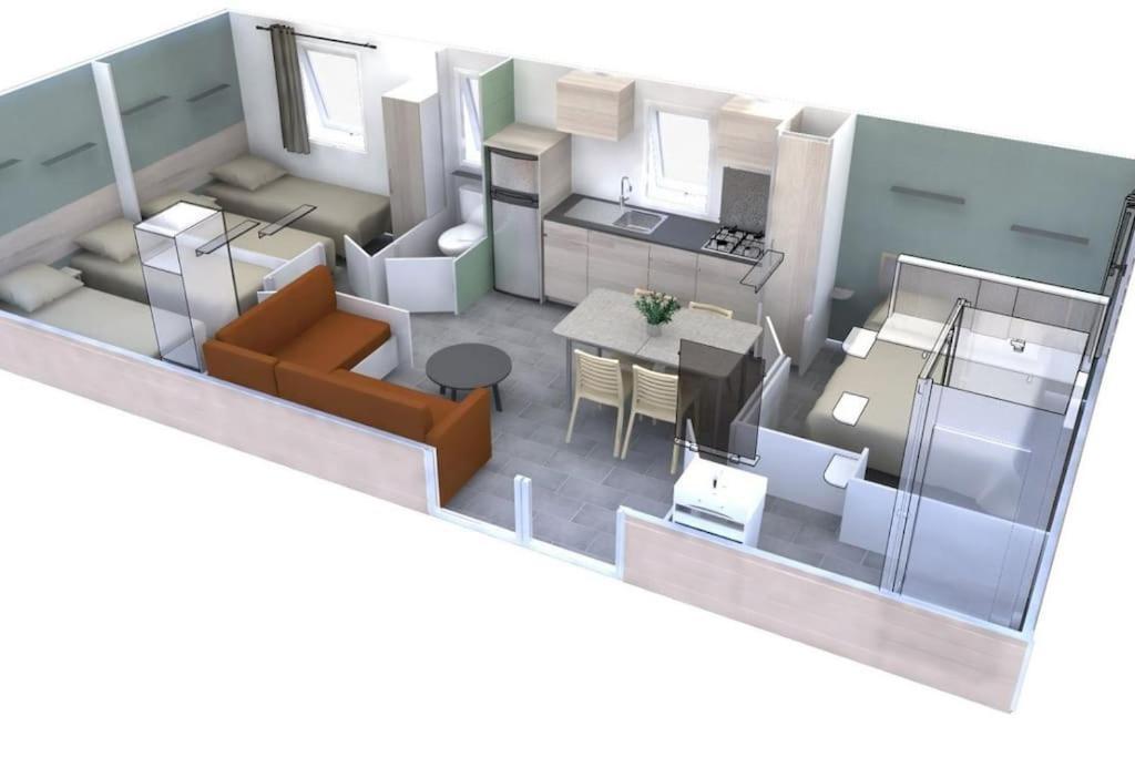 Calvi Mobil-Home Neuf Particulier Sur Camping Lumio  Ngoại thất bức ảnh